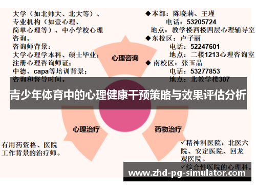 青少年体育中的心理健康干预策略与效果评估分析